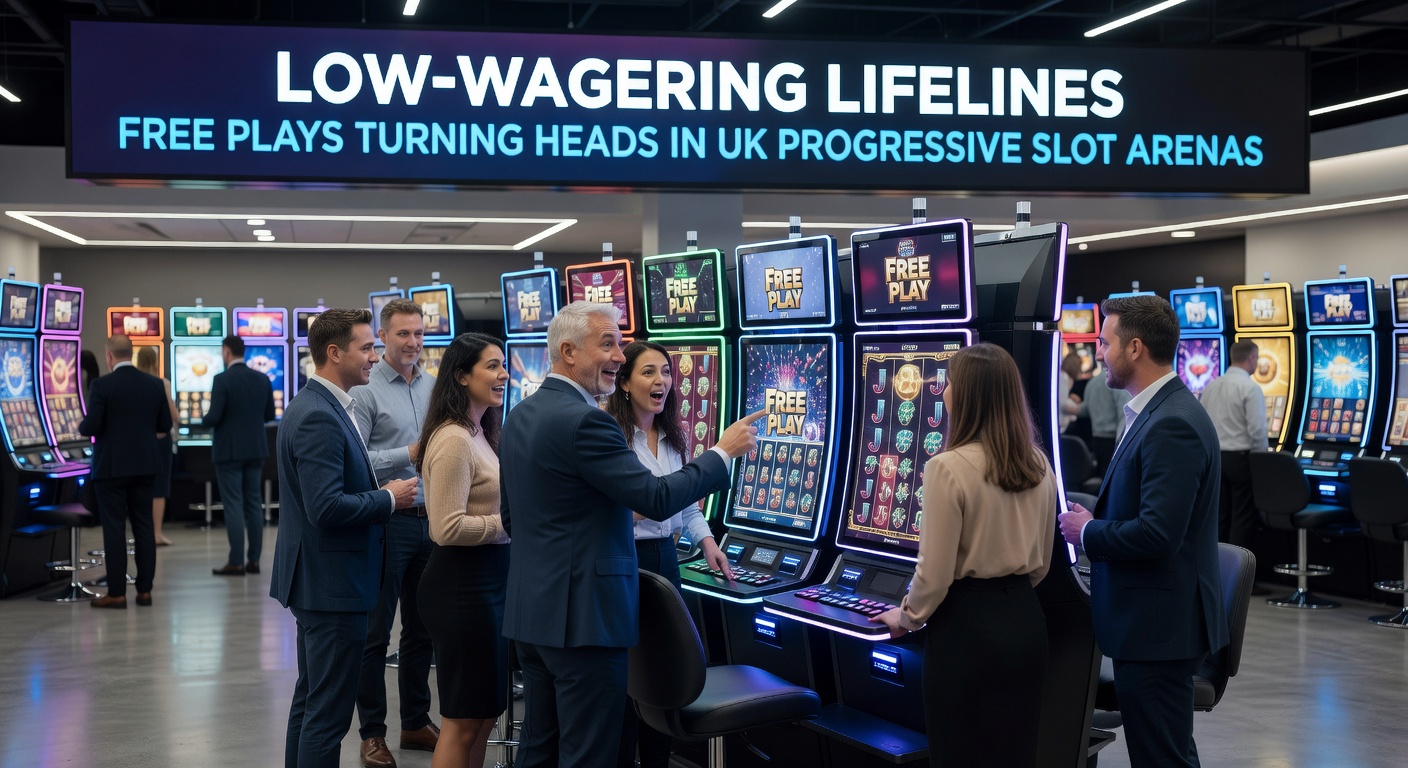 Close-up of a mobile screen showing a progressive jackpot win from a low-wagering free spin, with payout details and wagering meter nearly cleared