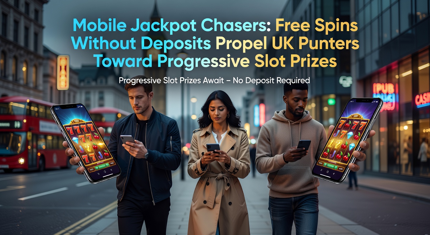UK punter spinning mobile slot reels on a smartphone, chasing a glowing progressive jackpot meter