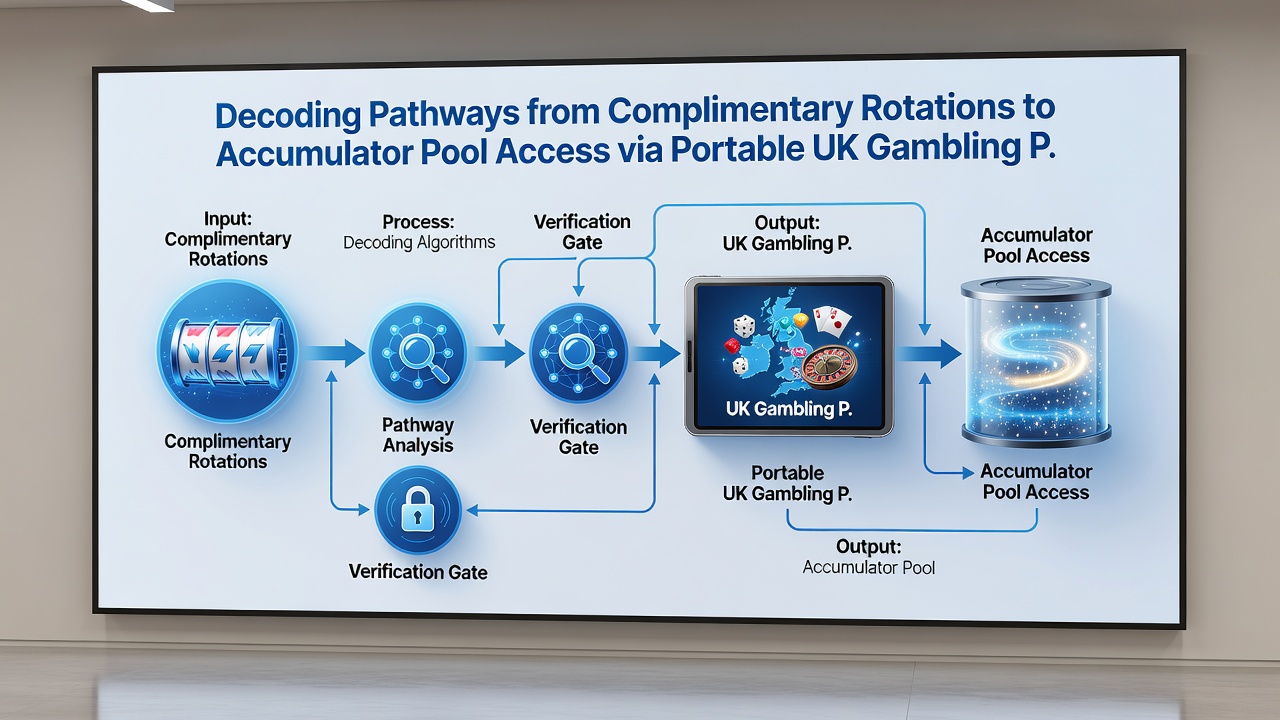 Diagram of mobile app flow from free spins to jackpot pool entry