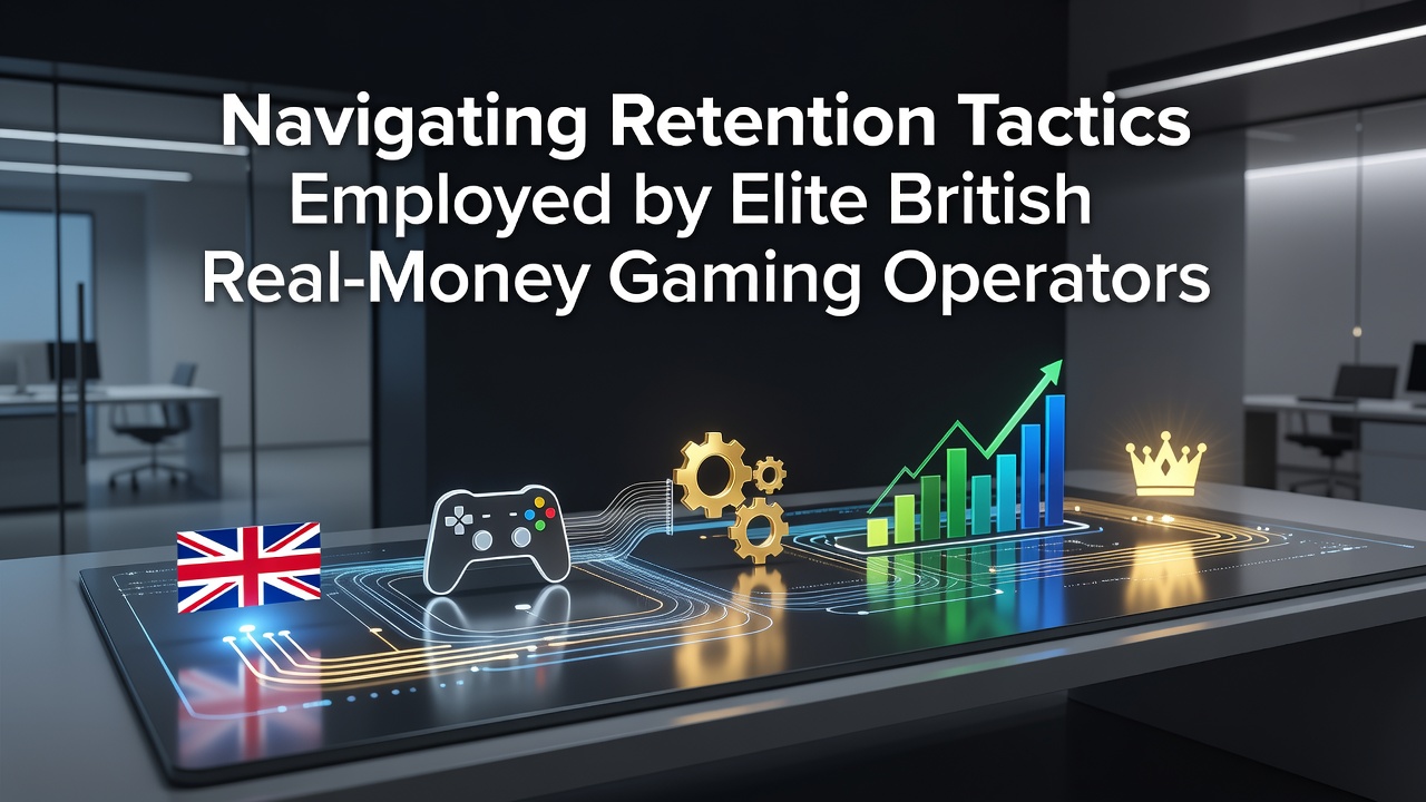 Elite British real-money gaming operators reviewing player retention data on secure platforms during July 2026