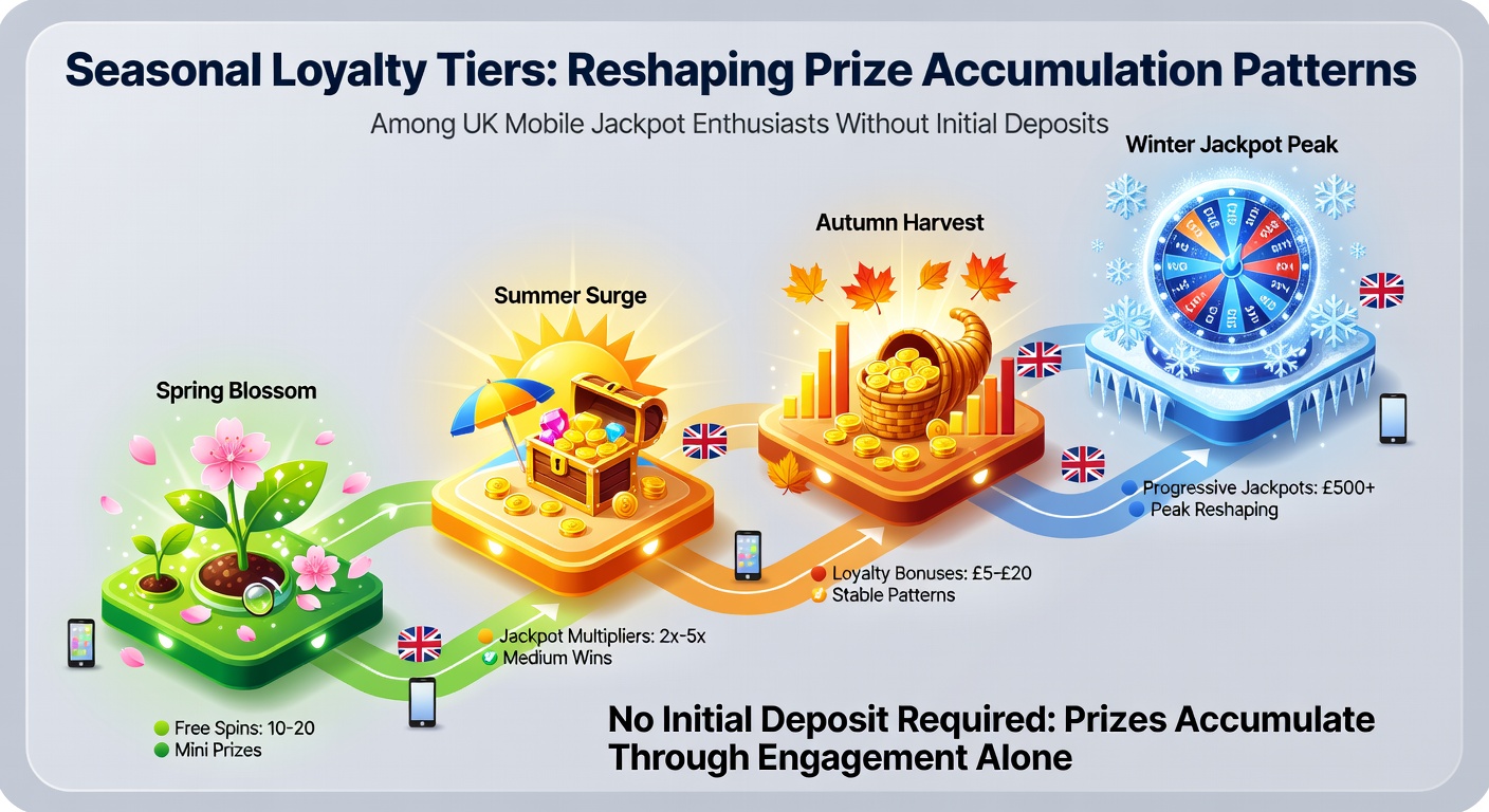 UK mobile jackpot enthusiasts tracking seasonal loyalty tier progress on smartphones